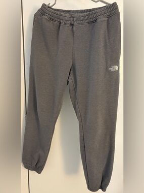 The North Face Gray Fleece Joggers M